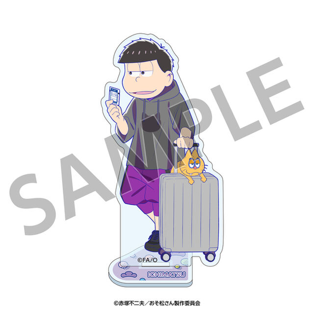 おそ松さん&times;推し旅 アクリルスタンド（一松）