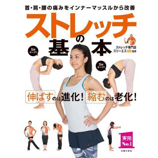 ストレッチの基本　伸ばすのは進化！縮むのは老化！