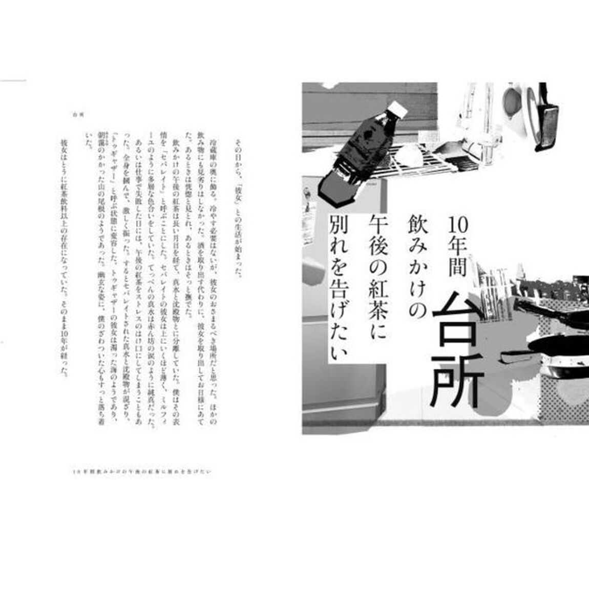 １０年間飲みかけの午後の紅茶に別れを告げたい　部屋をめぐる空想譚