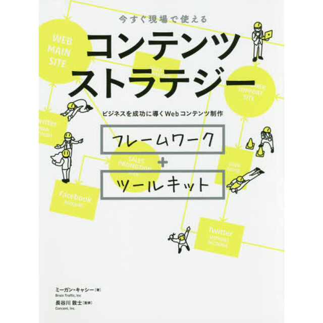 コンテンツストラテジー　今すぐ現場で使える　ビジネスを成功に導くＷｅｂコンテンツ制作　フレームワーク＋ツールキット