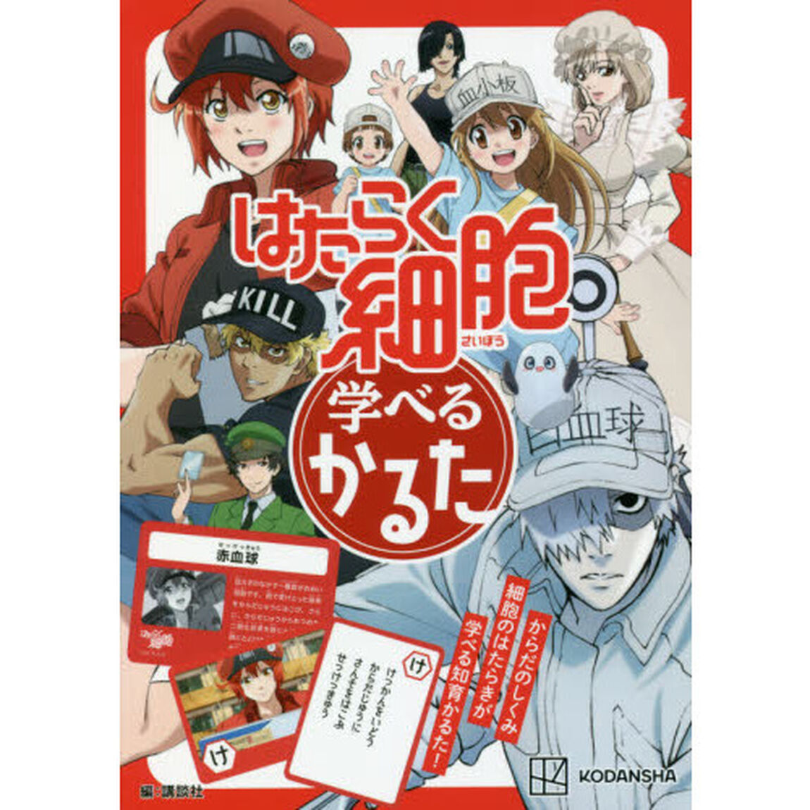 はたらく細胞　学べるかるた