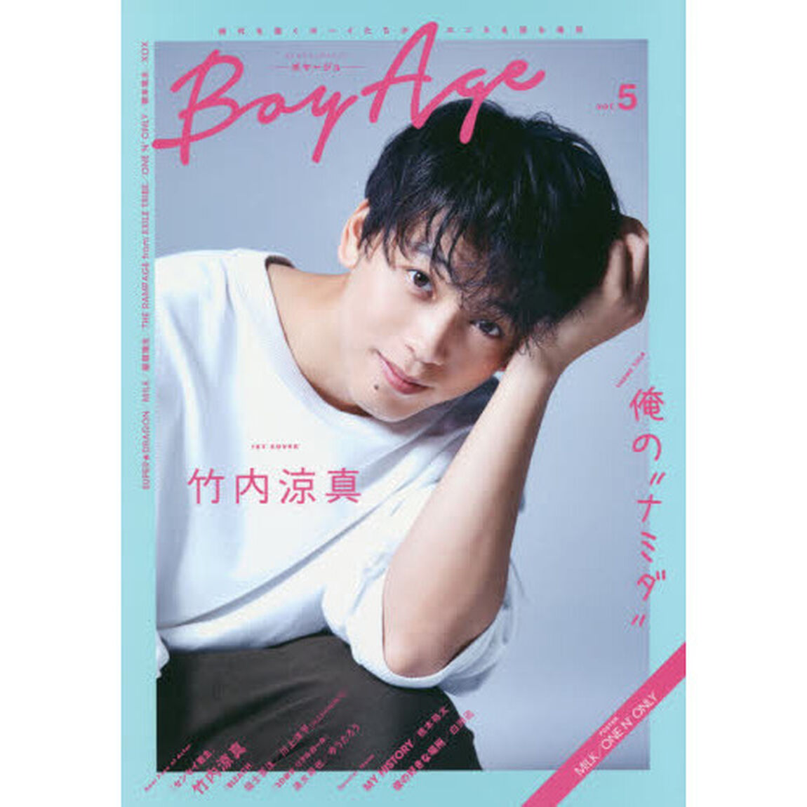 ＢｏｙＡｇｅ－ボヤージュ－　ｖｏｌ．５「竹内涼真／ＳＵＰＥＲ★ＤＲＡＧＯＮ／福士蒼汰／清水尋也／白洲迅／Ｍ！ＬＫ／ＴＨＥ　ＲＡＭＰＡＧＥ　ｆｒｏｍ　ＥＸＩＬＥ　ＴＲＩＢＥほか」