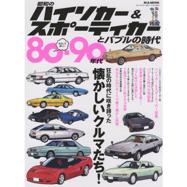 昭和のハイソカー＆スポーティカーとバブルの時代　８０・９０年代