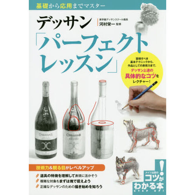 デッサン「パーフェクトレッスン」　基礎から応用までマスター