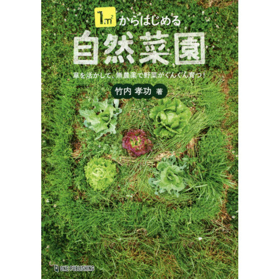 １㎡からはじめる自然菜園　草を活かして、無農薬で野菜がぐんぐん育つ！
