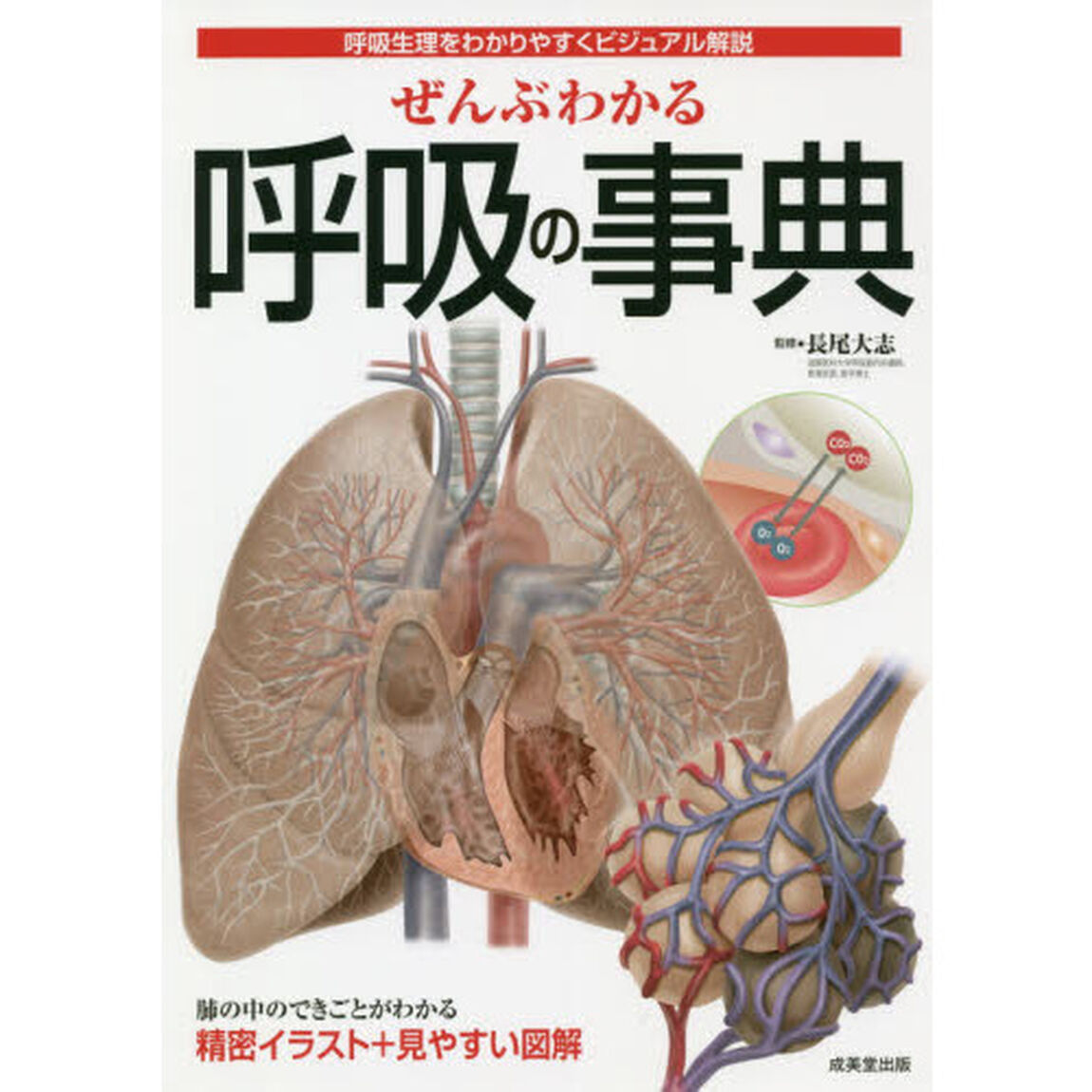 ぜんぶわかる呼吸の事典　呼吸生理をわかりやすくビジュアル解説