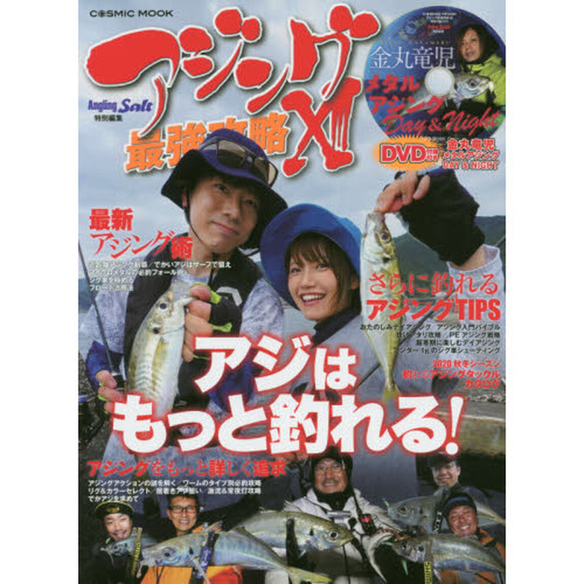 アジング最強攻略　１３「アジはもっと釣れる！〈ＤＶＤ〉金丸竜児メタルアジングＤＡＹ　＆　ＮＩＧＨＴ」
