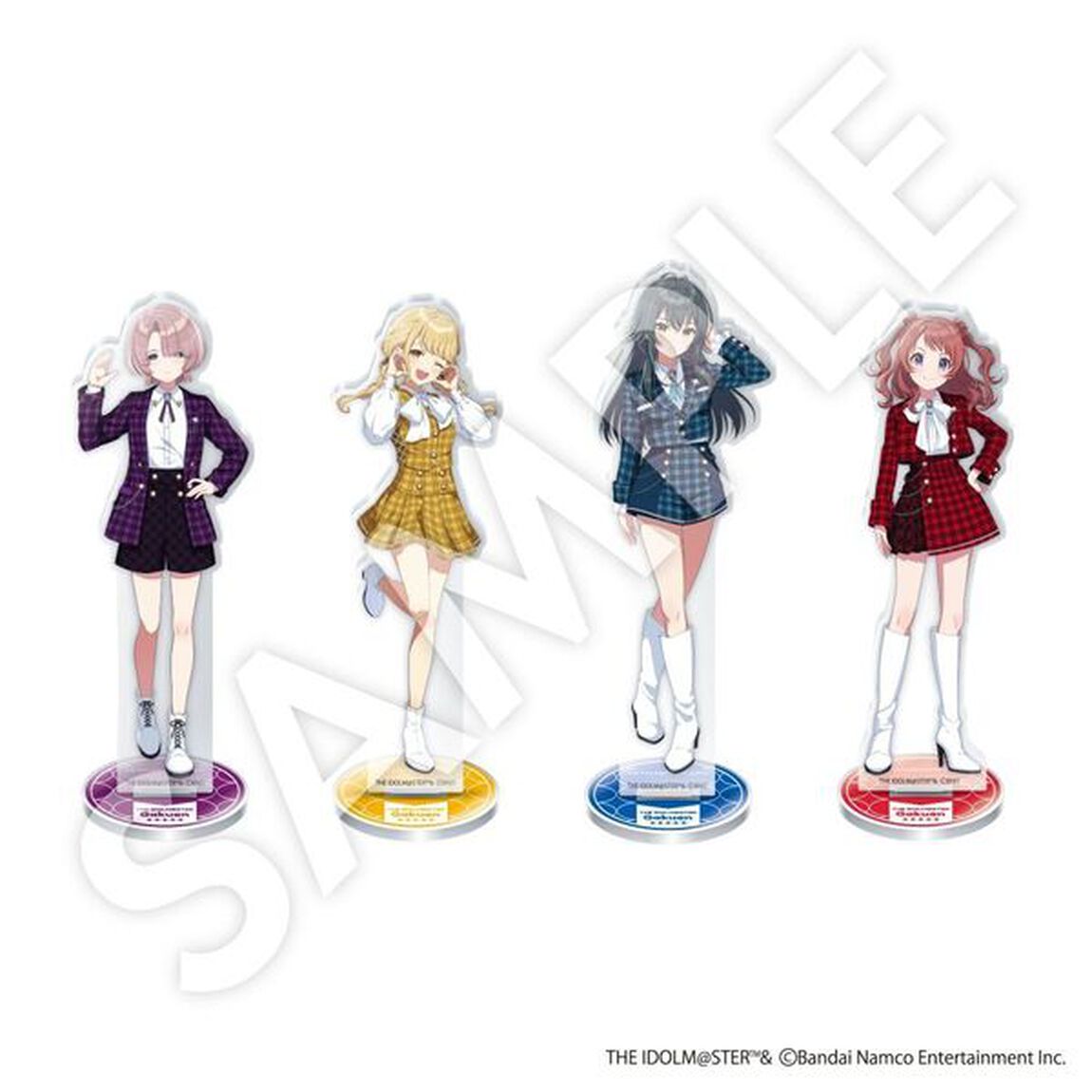 学園アイドルマスター　アクリルスタンド 12種セット 【セブンネット限定】