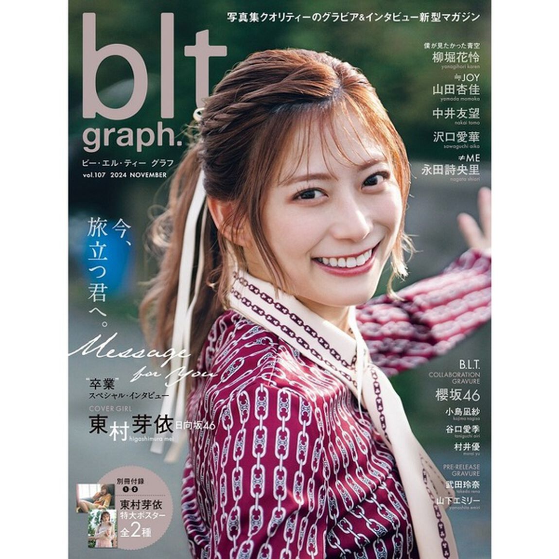 blt graph.vol.107【セブンネット限定特典：柳堀花怜（僕が見たかった青空） ポストカード 1枚付き】
