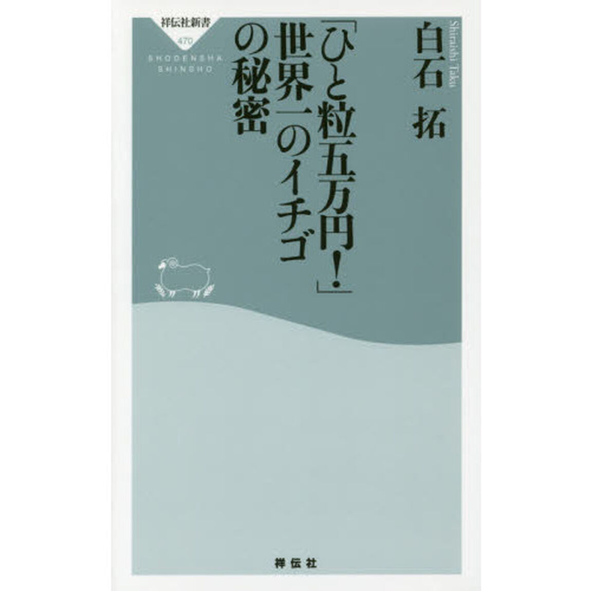 「ひと粒五万円！」世界一のイチゴの秘密