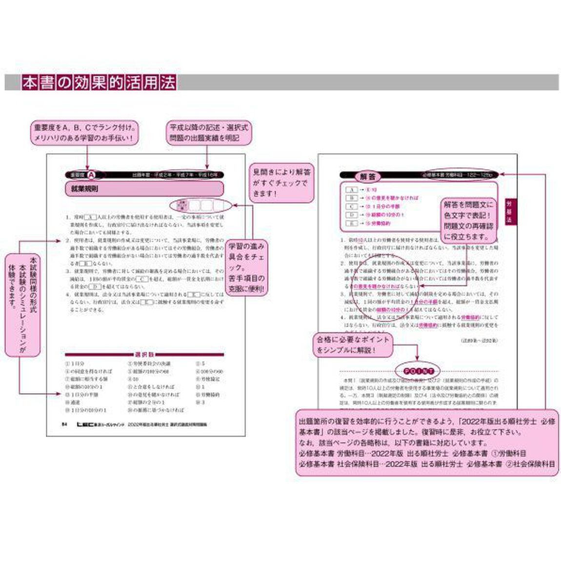 出る順社労士選択式徹底対策問題集　２０２２年版