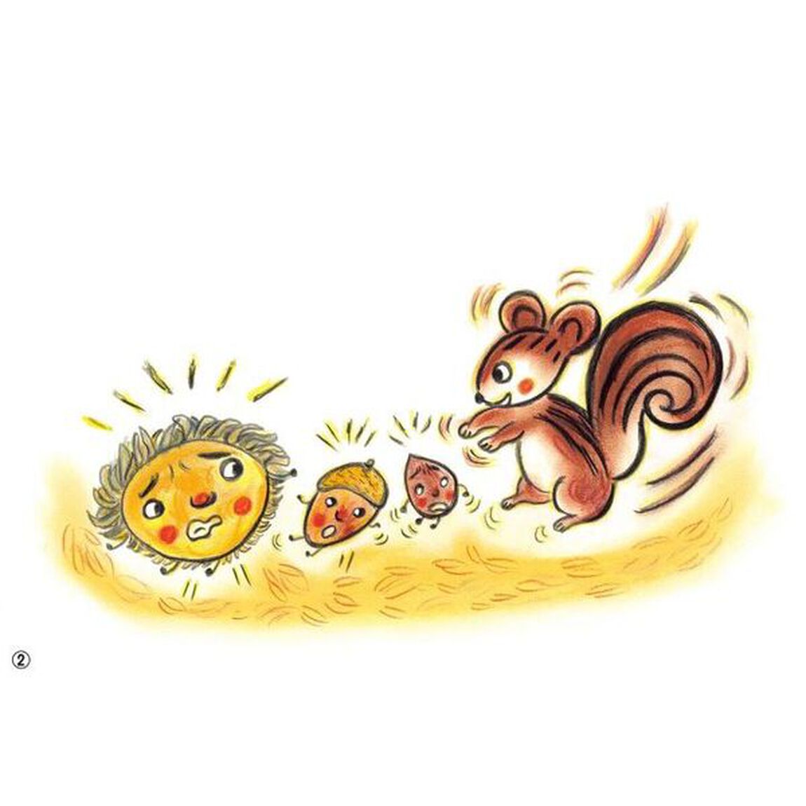 どんぐりころころこーろころ