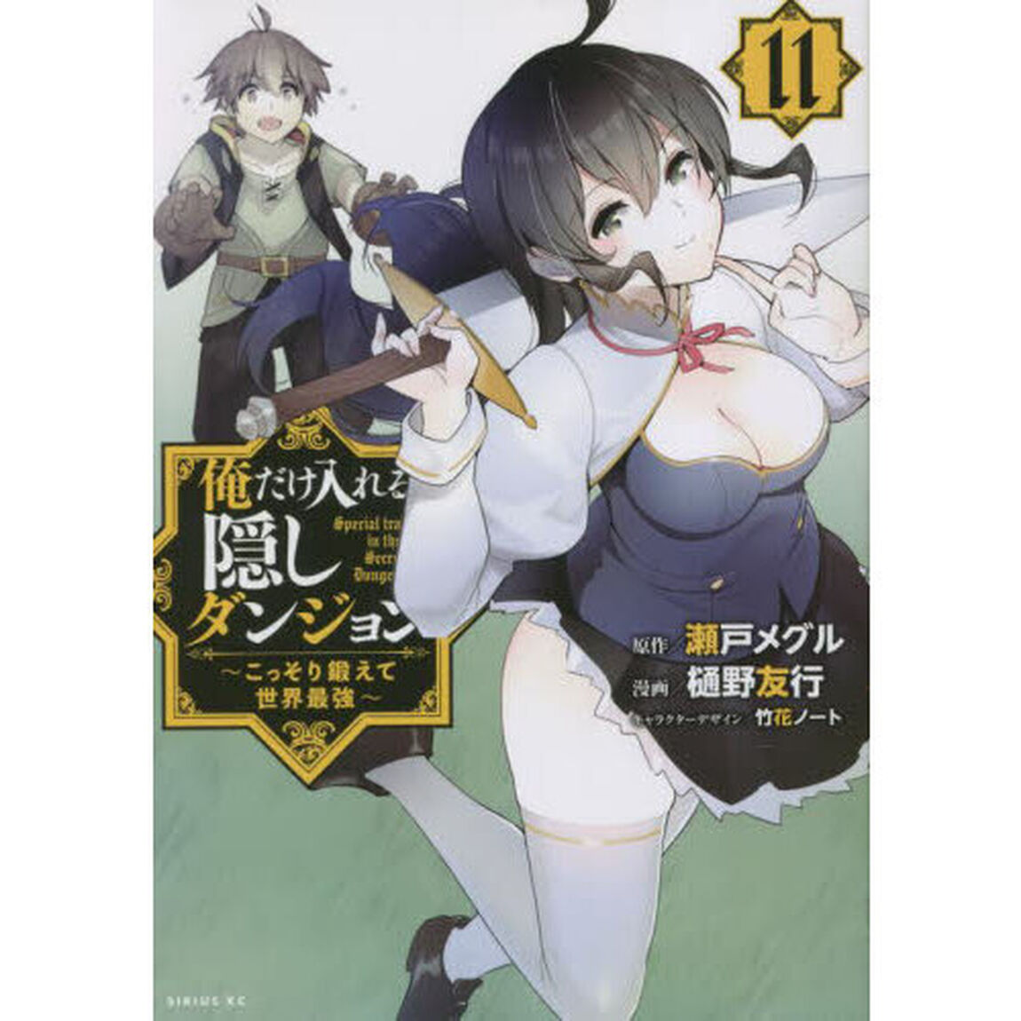 俺だけ入れる隠しダンジョン　こっそり鍛えて世界最強　１１