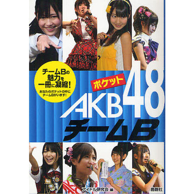 ポケットＡＫＢ４８チームＢ　チームＢの魅力を一冊に凝縮！　あなたのポケットの中にチームＢがいます！