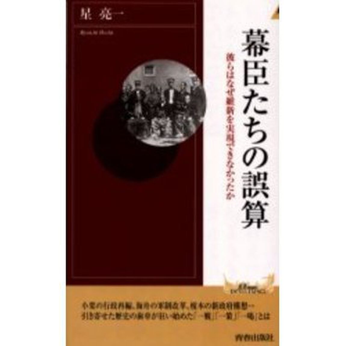 幕臣たちの誤算　彼らはなぜ維新を実現できなかったか