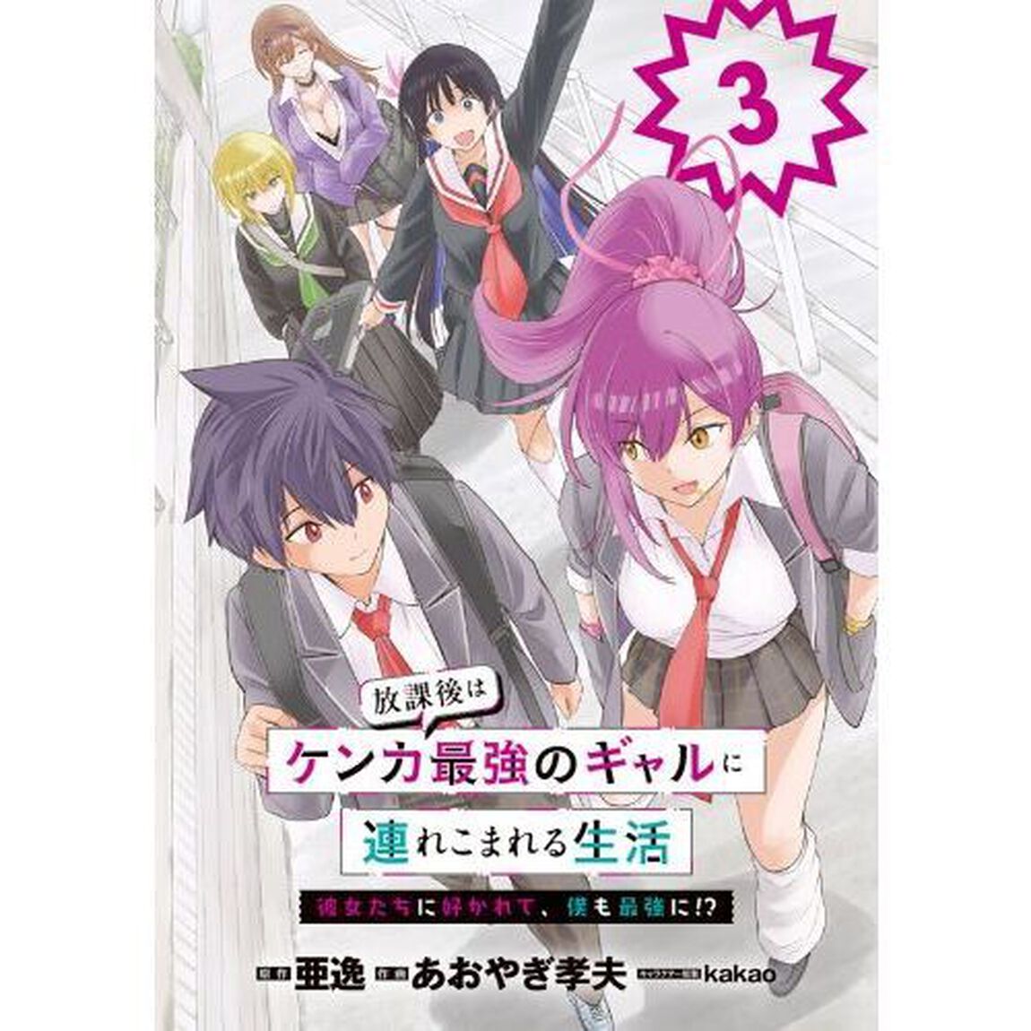 放課後はケンカ最強のギャルに連れこまれる生活　彼女たちに好かれて、僕も最強に！？　３
