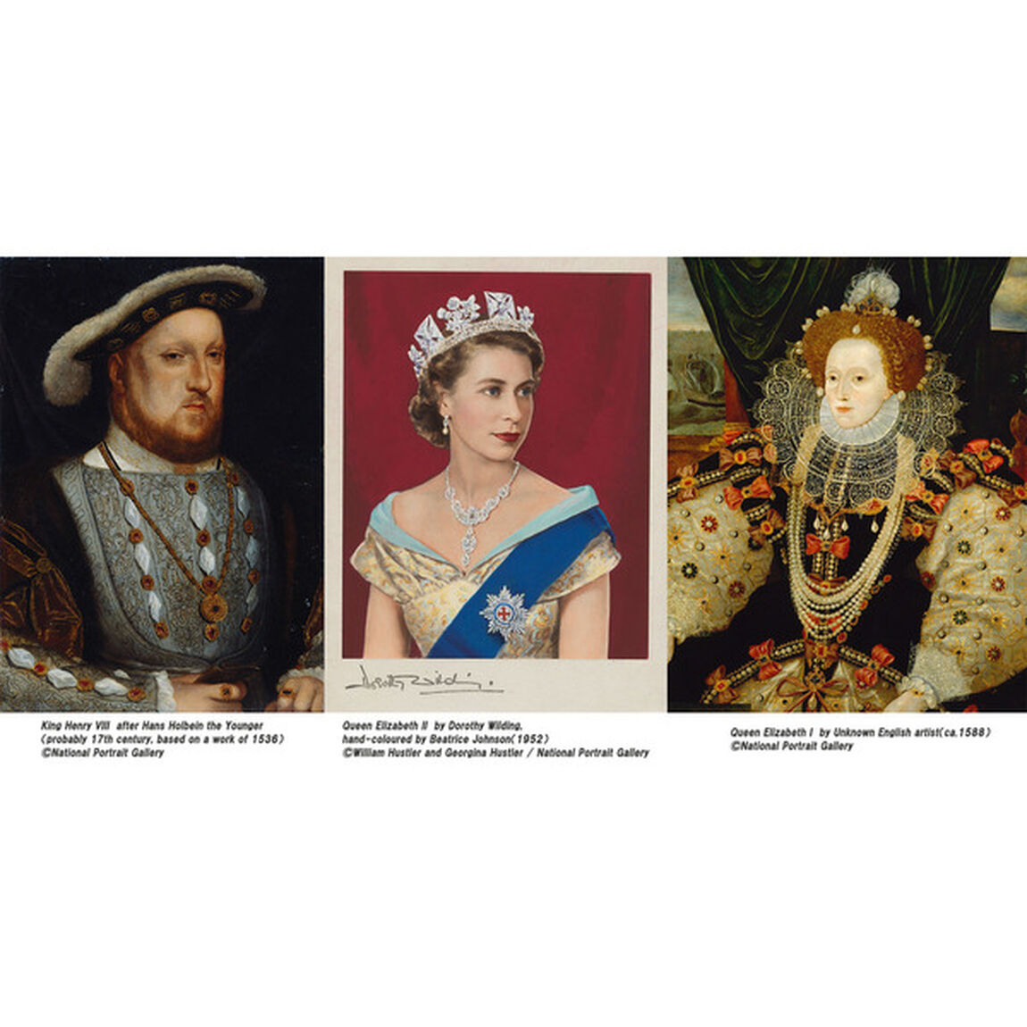 ロンドン・ナショナル・ポートレートギャラリー所蔵KING ＆ QUEEN 展　「書籍付スペシャル鑑賞券」
