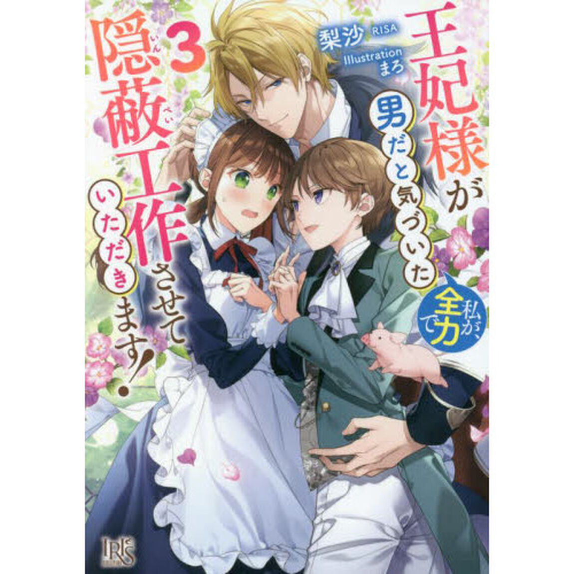 王妃様が男だと気づいた私が、全力で隠蔽工作させていただきます！　３