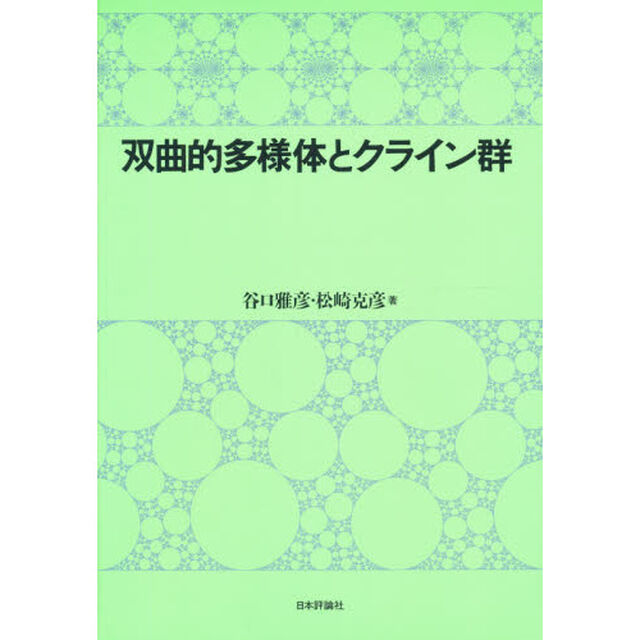 双曲的多様体とクライン群