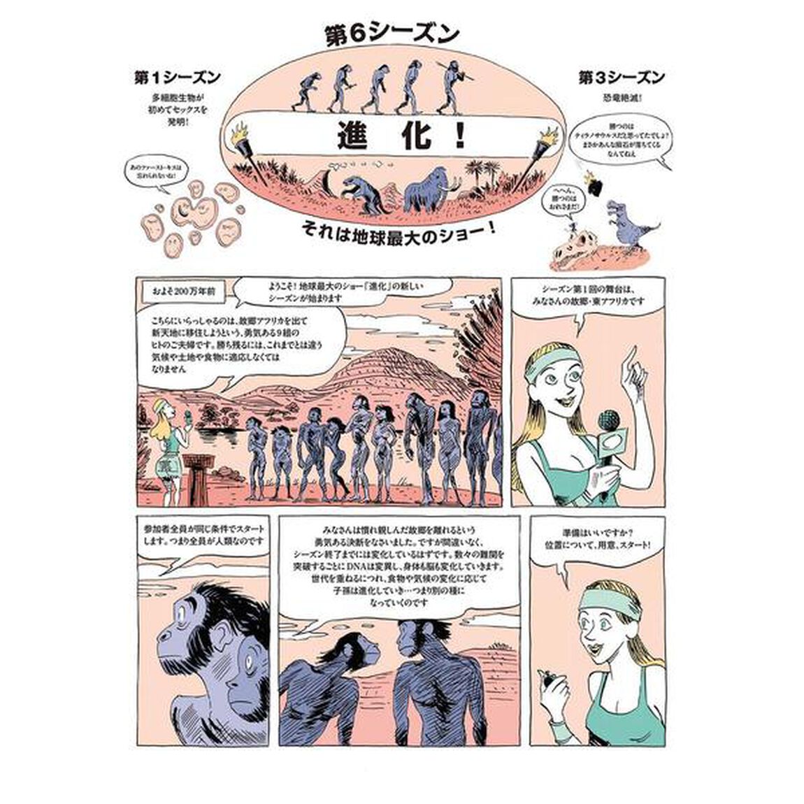 漫画サピエンス全史　人類の誕生編