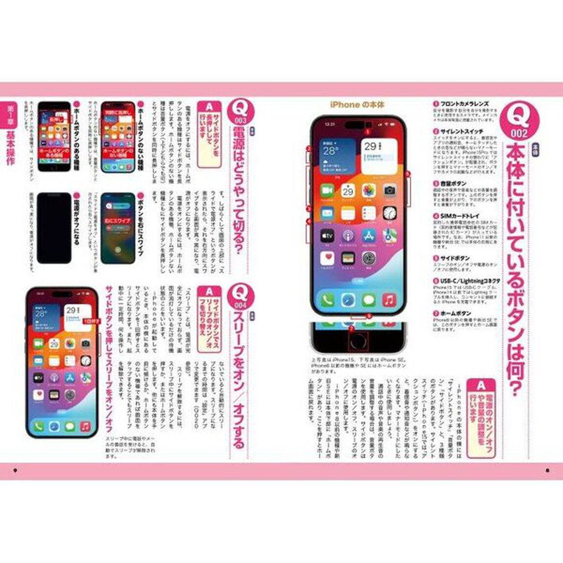 はじめてでもできる！超初心者のためのｉＰｈｏｎｅ　電源の入れ方から人気アプリの使い方まで完全解説　２０２３－２０２４