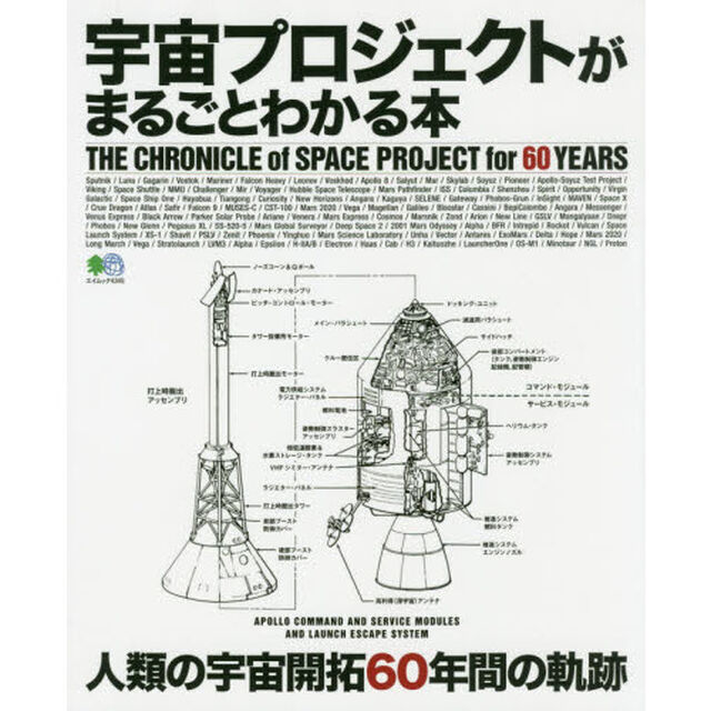 宇宙プロジェクトがまるごとわかる本　人類の宇宙開拓６０年間の軌跡