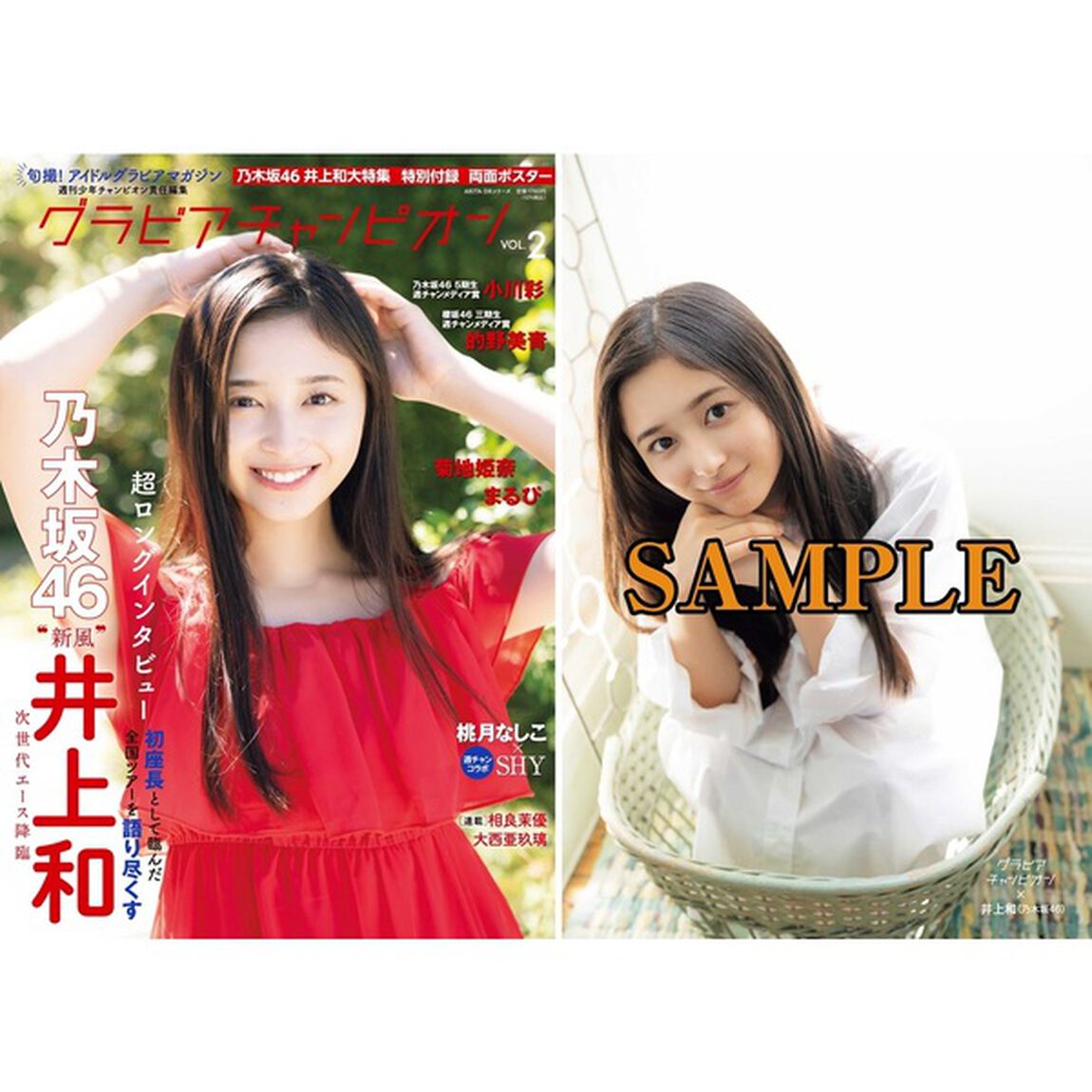 グラビアチャンピオン Vol.2【セブンネット限定特典：乃木坂46 井上和 ポストカードA １枚付き】