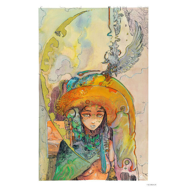 【なつめさんち】原画展「SAVE PAINT」複製原画 RE:RATIO【再販売】
