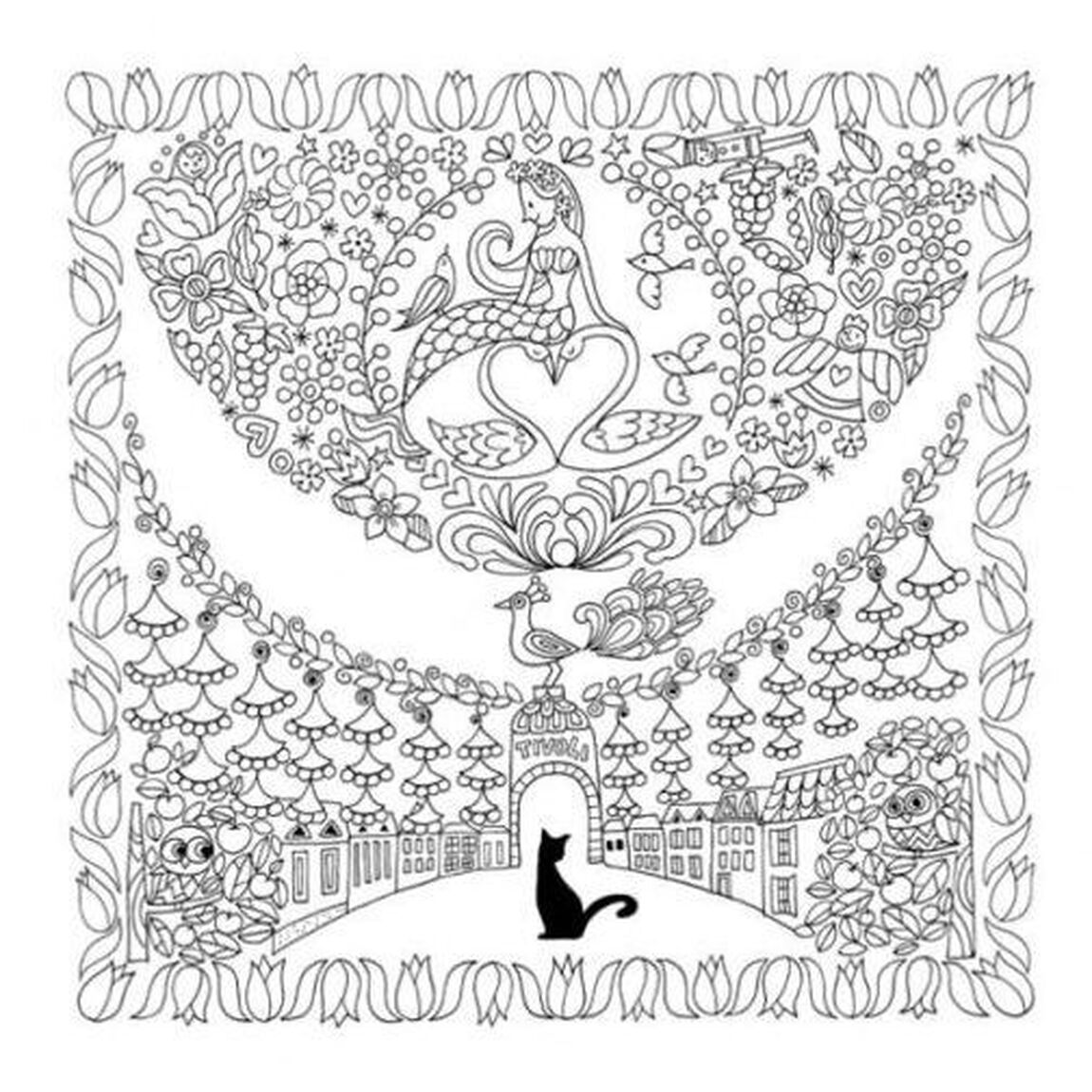 世界一周 ぬり絵の旅 around the world trip かわいい楽しいぬり絵ブック