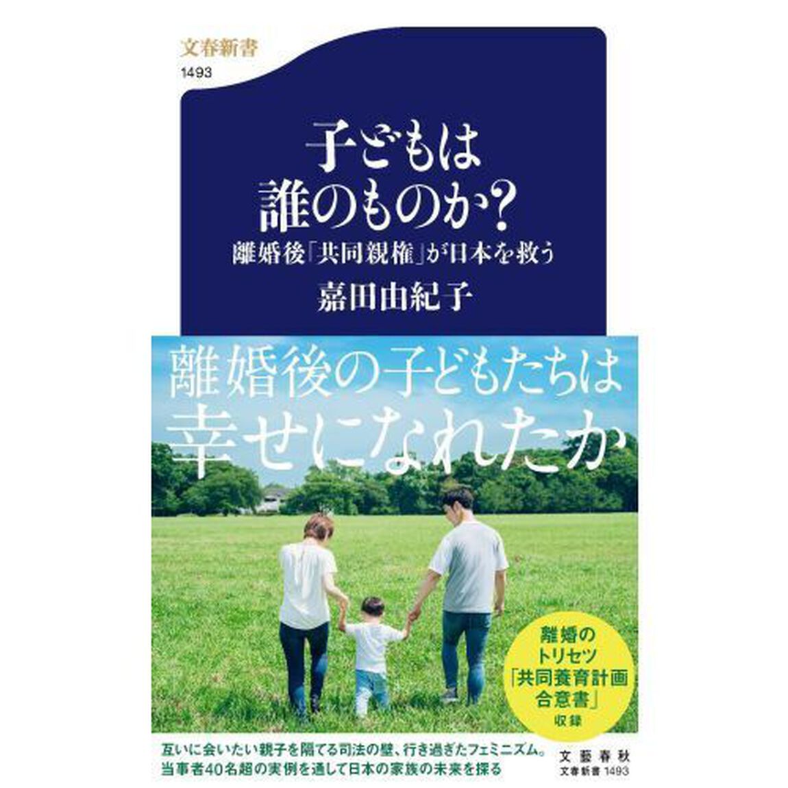 子どもは誰のものか？　離婚後「共同親権」が日本を救う