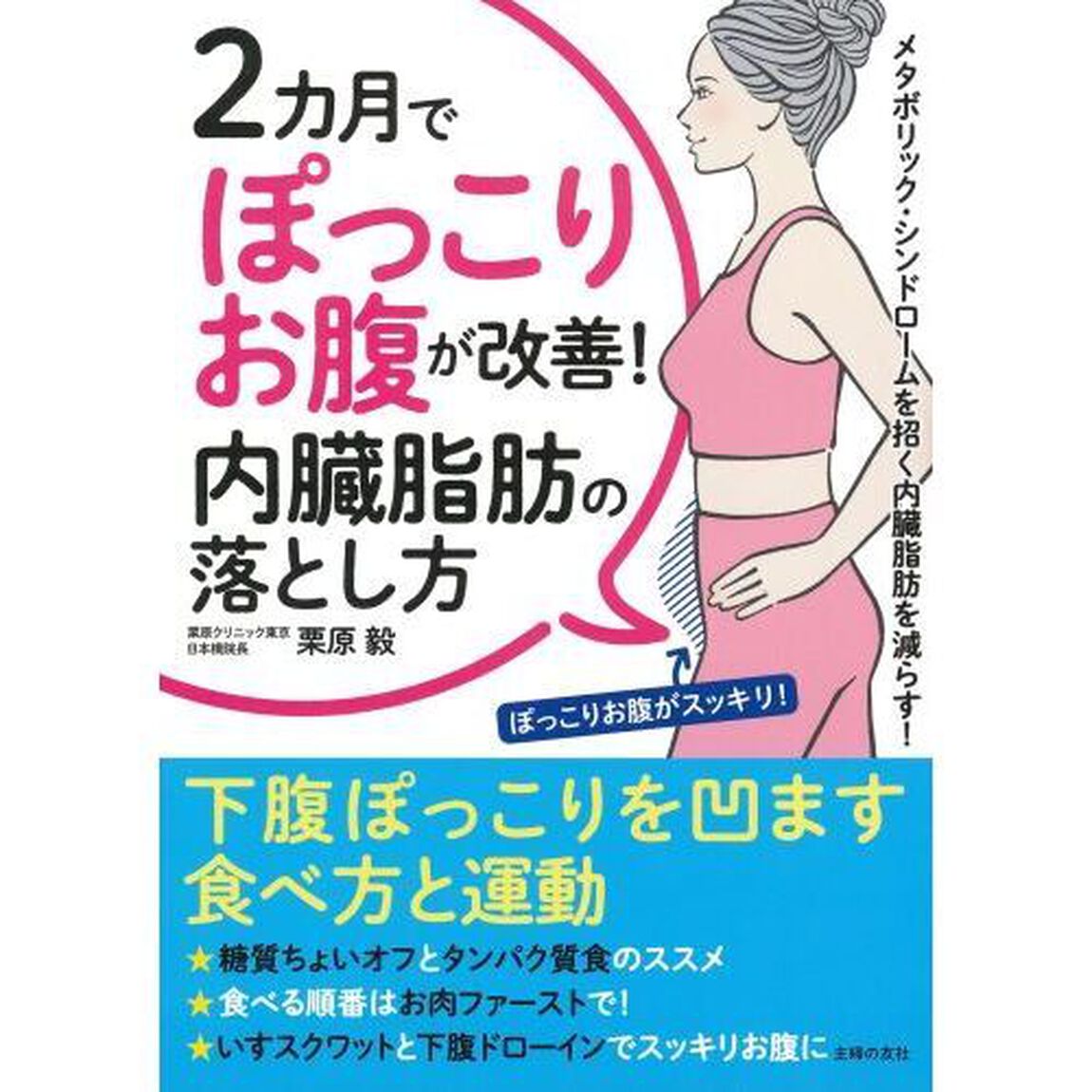 ２カ月でぽっこりお腹が改善！内臓脂肪の落とし方