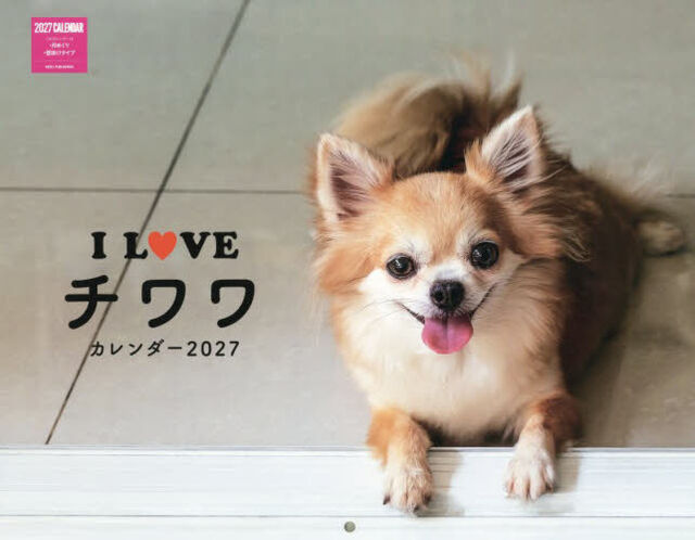 &rsquo;２７　Ｉ　ＬＯＶＥチワワカレンダー