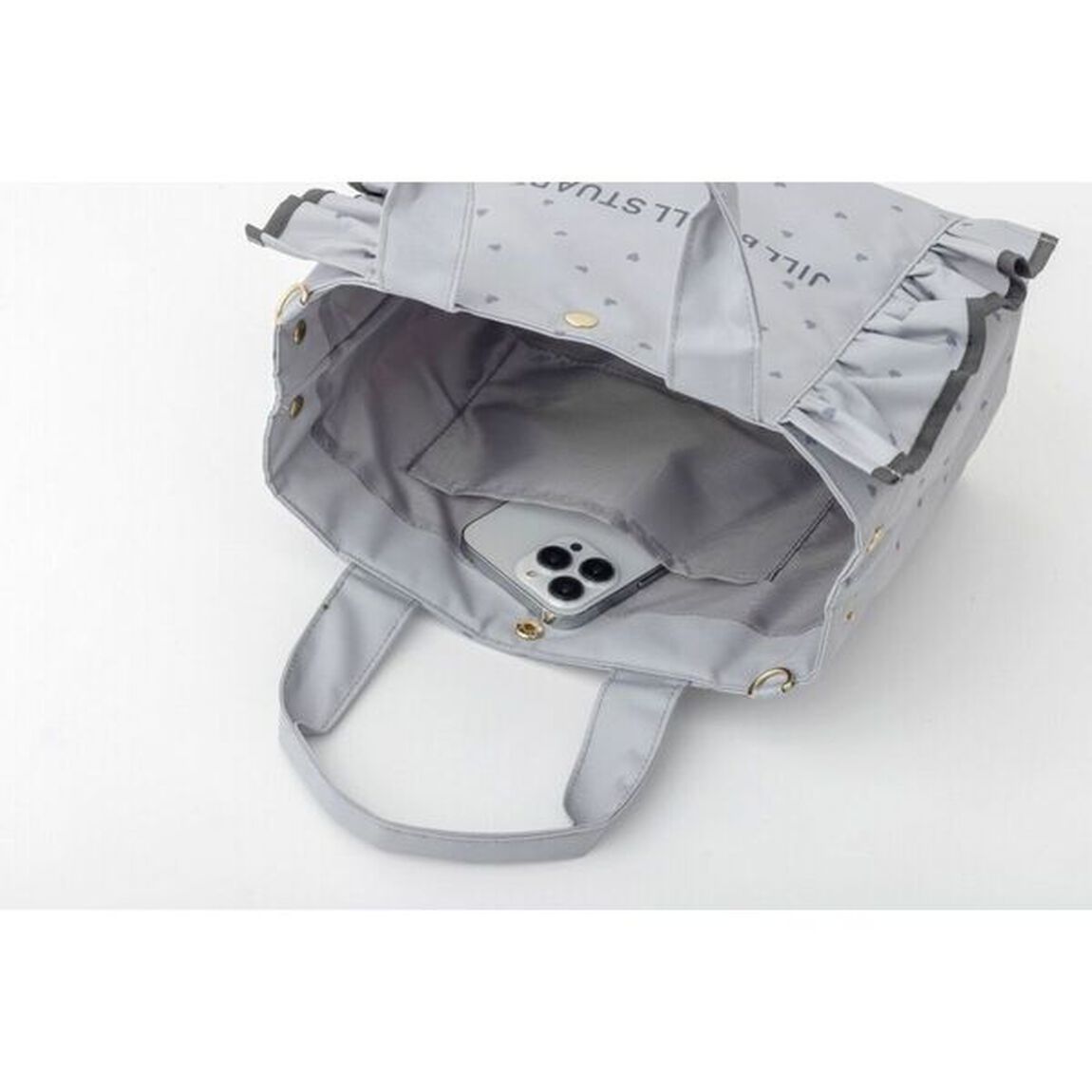 JILL by JILL STUART BOOK ハートフリルバッグ GRAY ver. (宝島社ブランドムック)