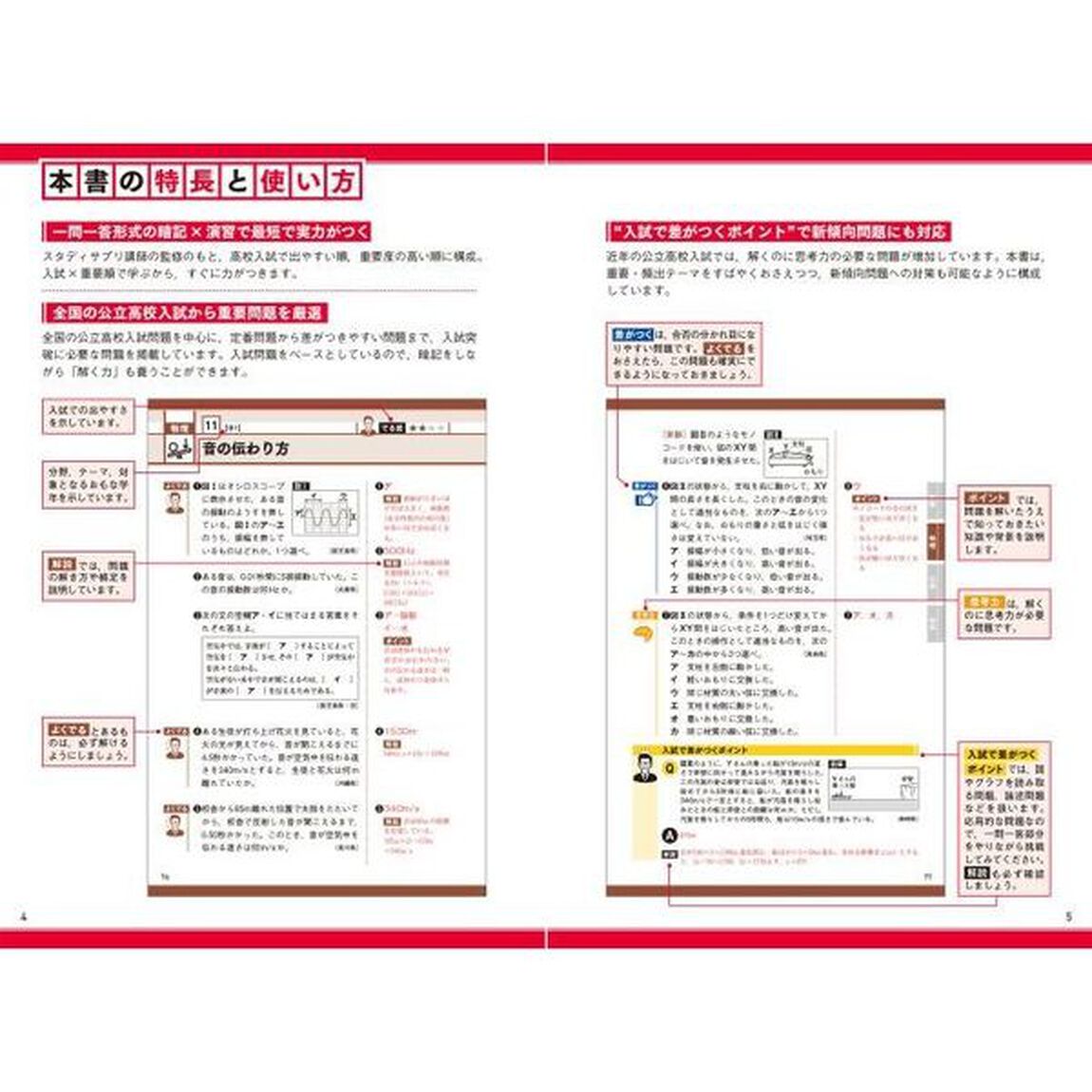 高校入試ＫＥＹ　ＰＯＩＮＴ入試問題で効率よく鍛える一問一答中学理科