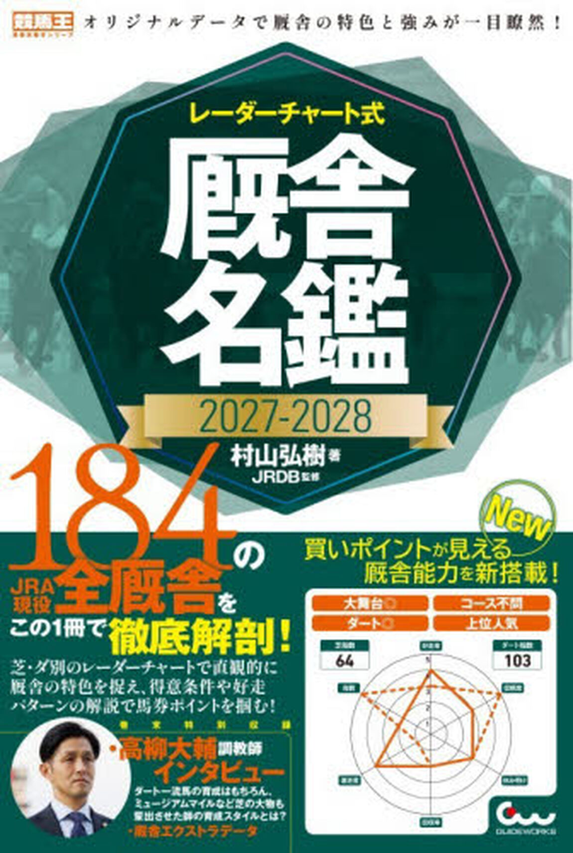 レーダーチャート式厩舎名鑑　２０２７&minus;２０２８
