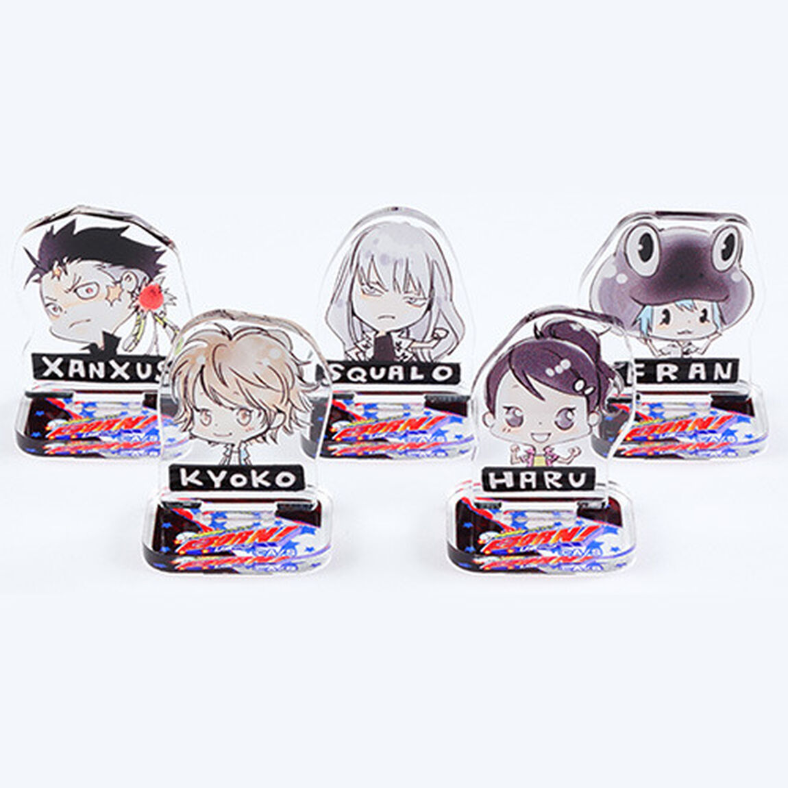 『家庭教師ヒットマンＲＥＢＯＲＮ！』アクリルｍｉｎｉフィギュア〜ＷＪ５０周年展Ｖｅｒ．〜　第２弾