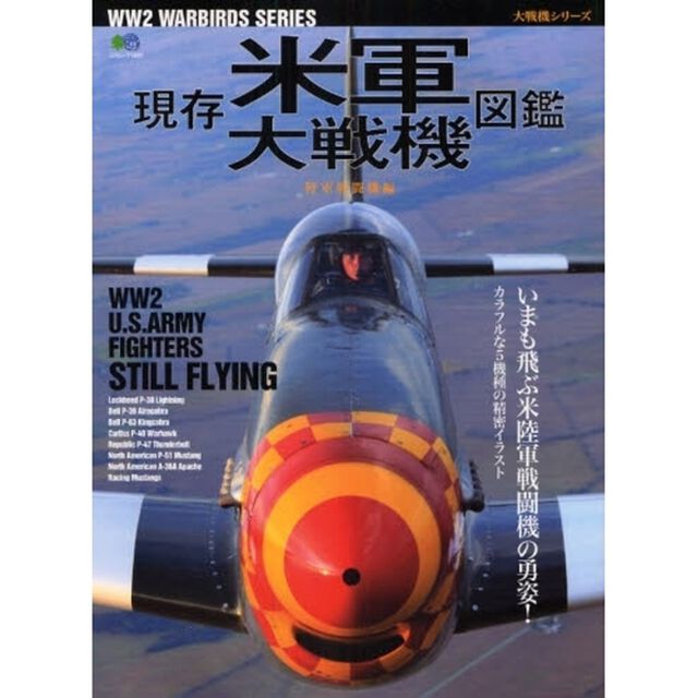 現存米軍大戦機図鑑　いまも飛ぶ米陸軍戦闘機の勇姿！　陸軍戦闘機編