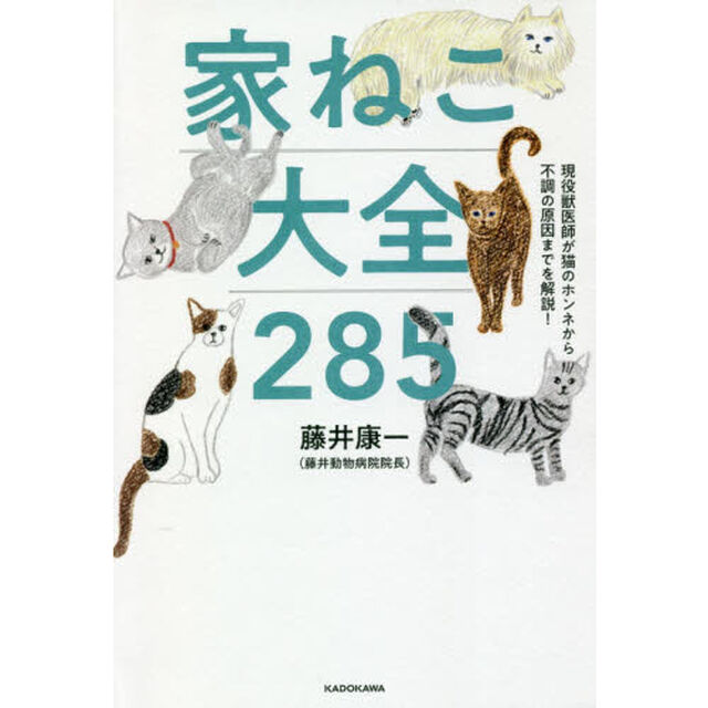 家ねこ大全２８５　現役獣医師が猫のホンネから不調の原因までを解説！