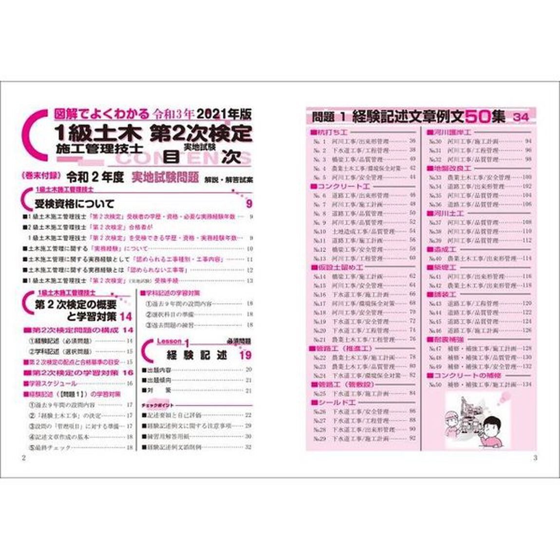 図解でよくわかる１級土木施工管理技士第２次検定実地試験　２０２１年版