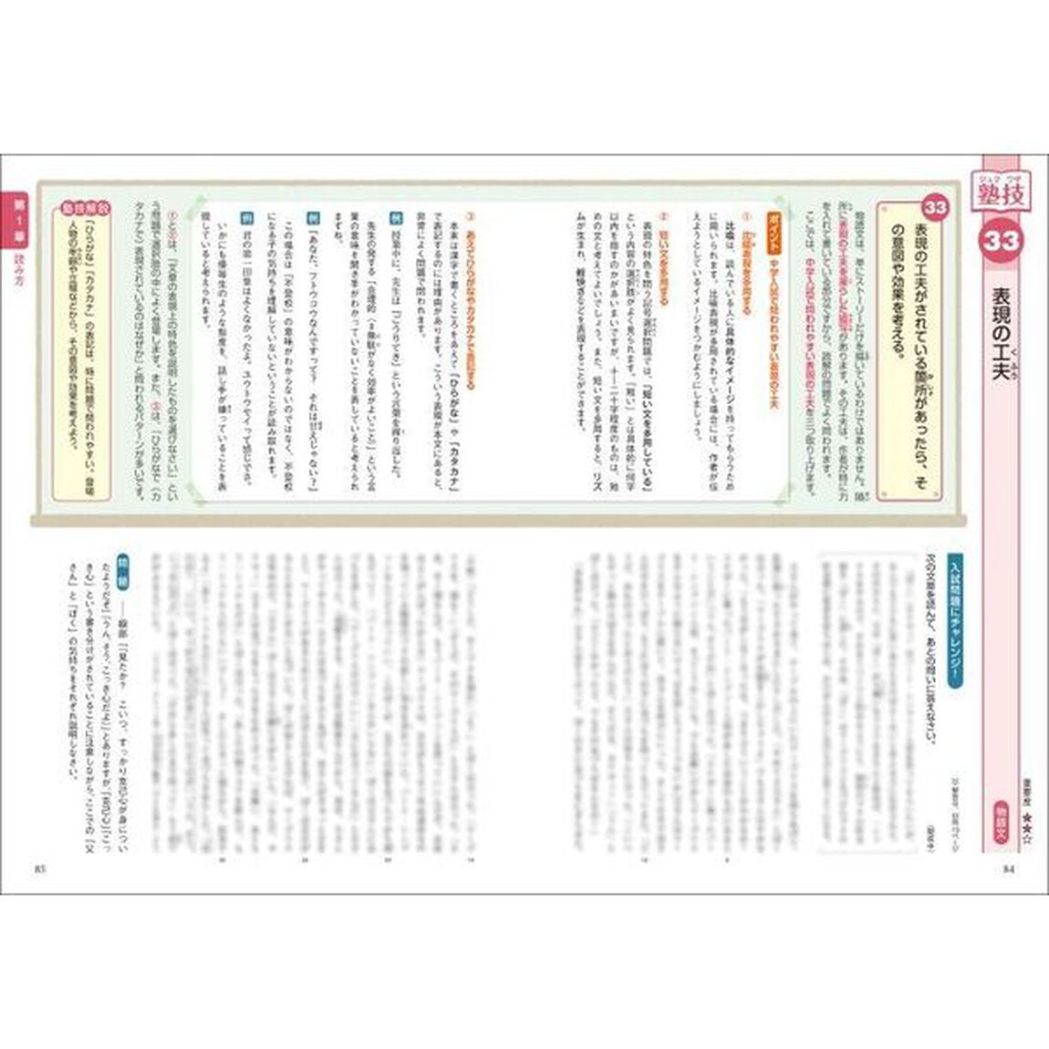 塾講師が公開！中学入試塾技１００国語