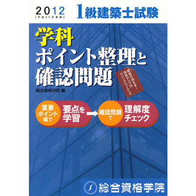 １級建築士試験学科ポイント整理と確認問題　平成２４年度版