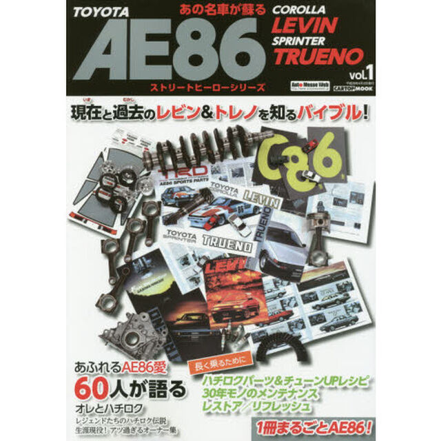 ＴＯＹＯＴＡ　ＡＥ８６　カローラレビン＆スプリンタートレノ