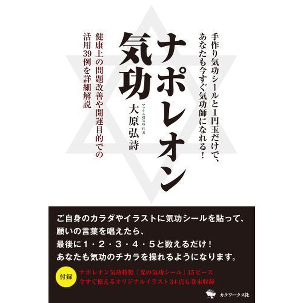 ナポレオン気功　手作り気功シールと１円玉だけで、あなたも今すぐ気功師になれる！　健康上の問題改善や開運目的での活用３９例を詳細解説