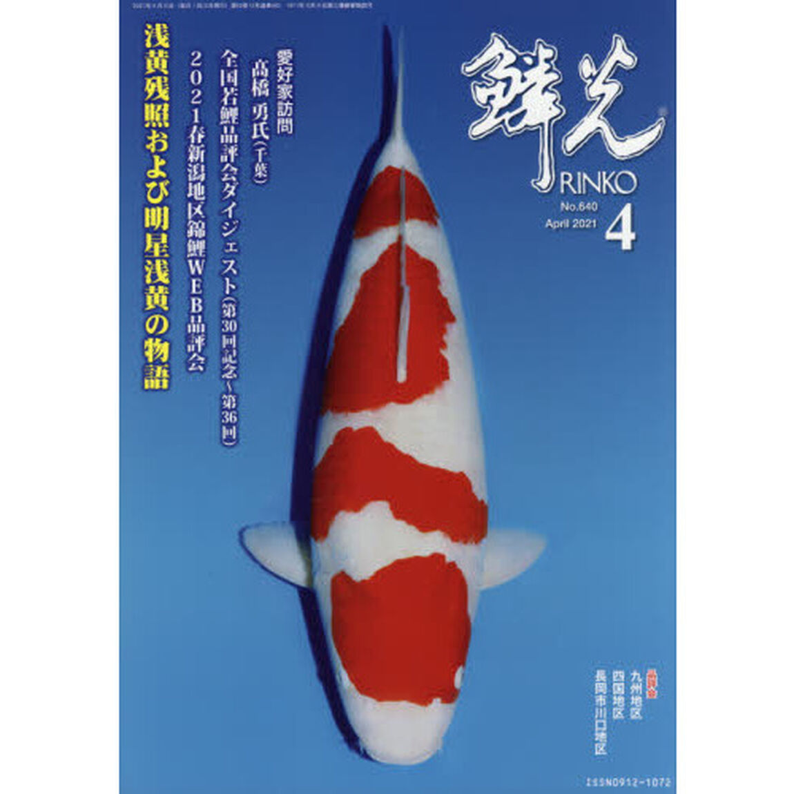 鱗光　２０２１－４「浅黄残照および明星浅黄の物語」