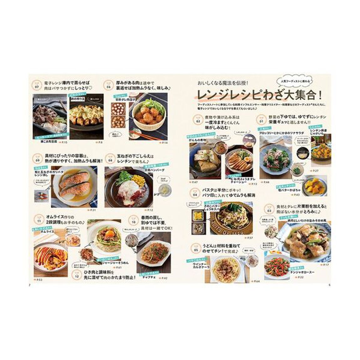 フーディストノート人気料理家１５人のおいしい電子レンジレシピ