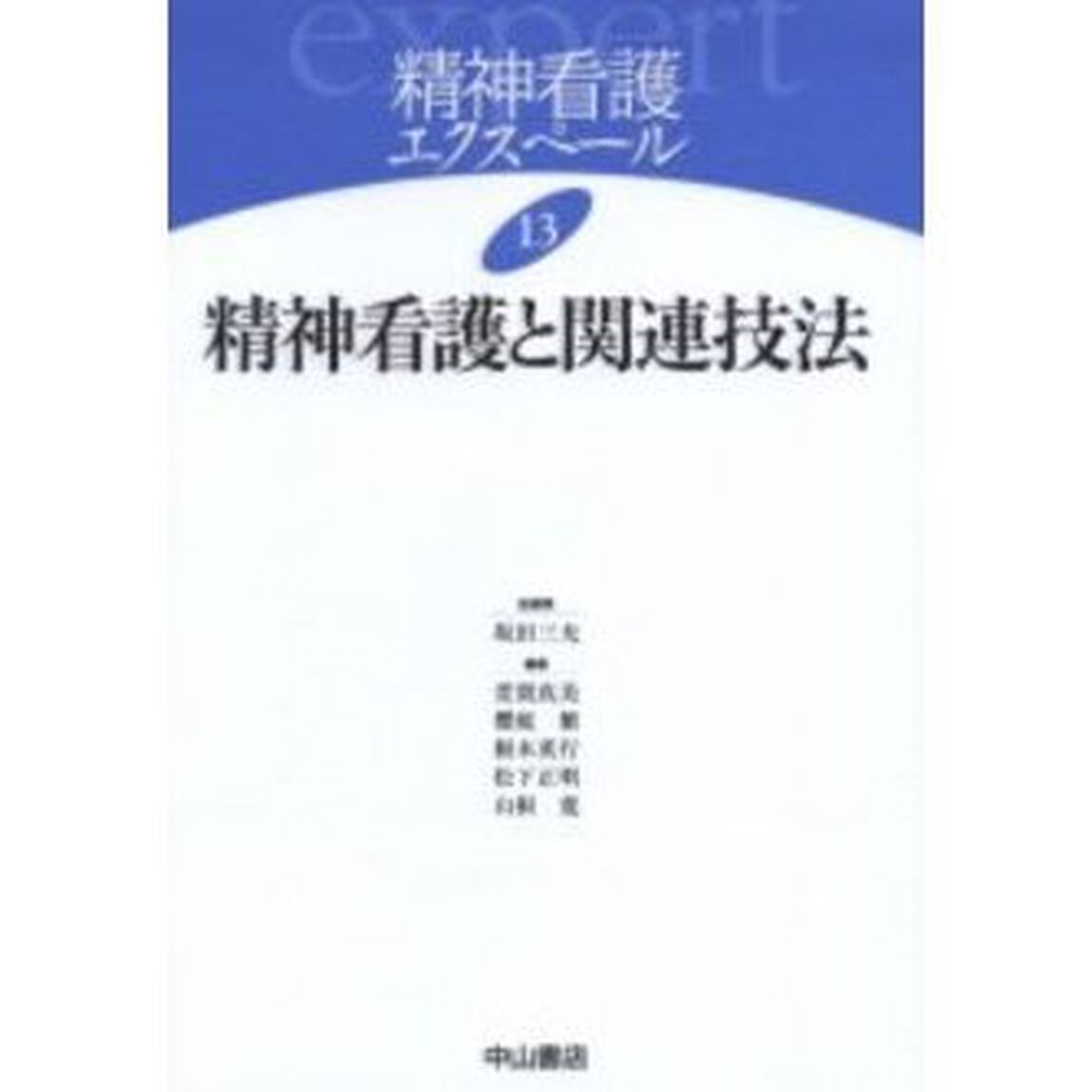 精神看護エクスペール　１３「精神看護と関連技法」