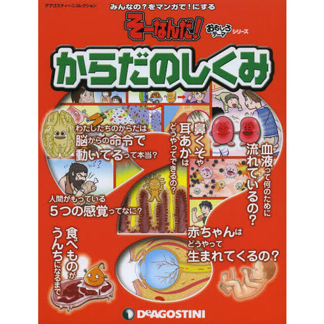 からだのしくみ　みんなの？をマンガで！にする