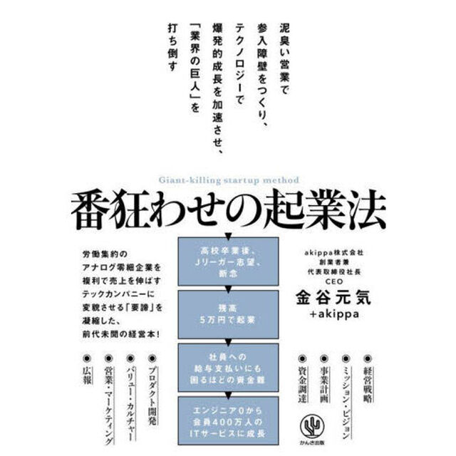 番狂わせの起業法　泥臭い営業で参入障壁をつくり、テクノロジーで爆発的成長を加速させ、「業界の巨人」を打ち倒す