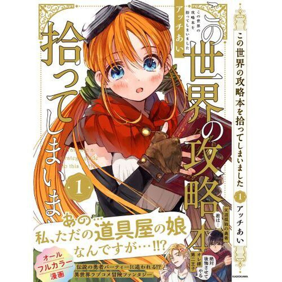この世界の攻略本を拾ってしまいました　１