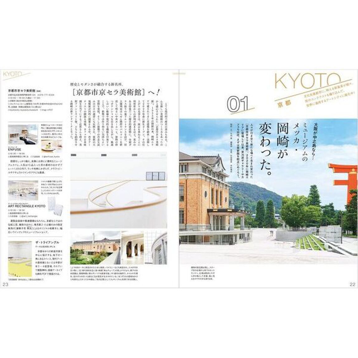 アートなおでかけ関西版　関西の美術館・アートスポット最新ガイド。